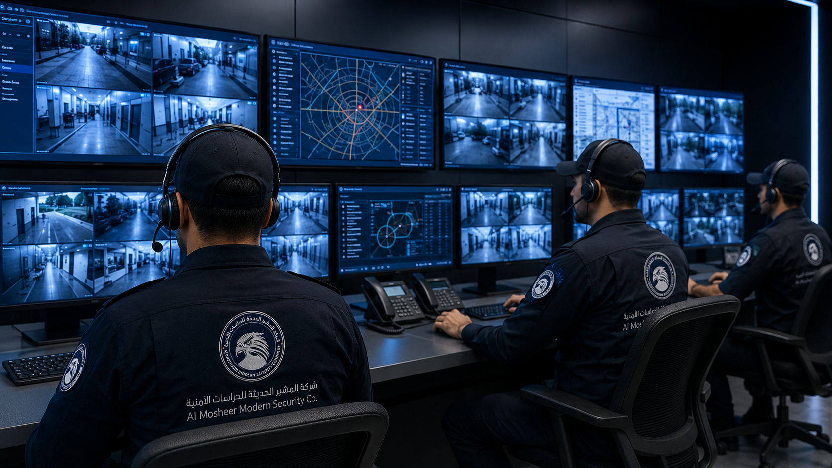 Security Monitoring Room