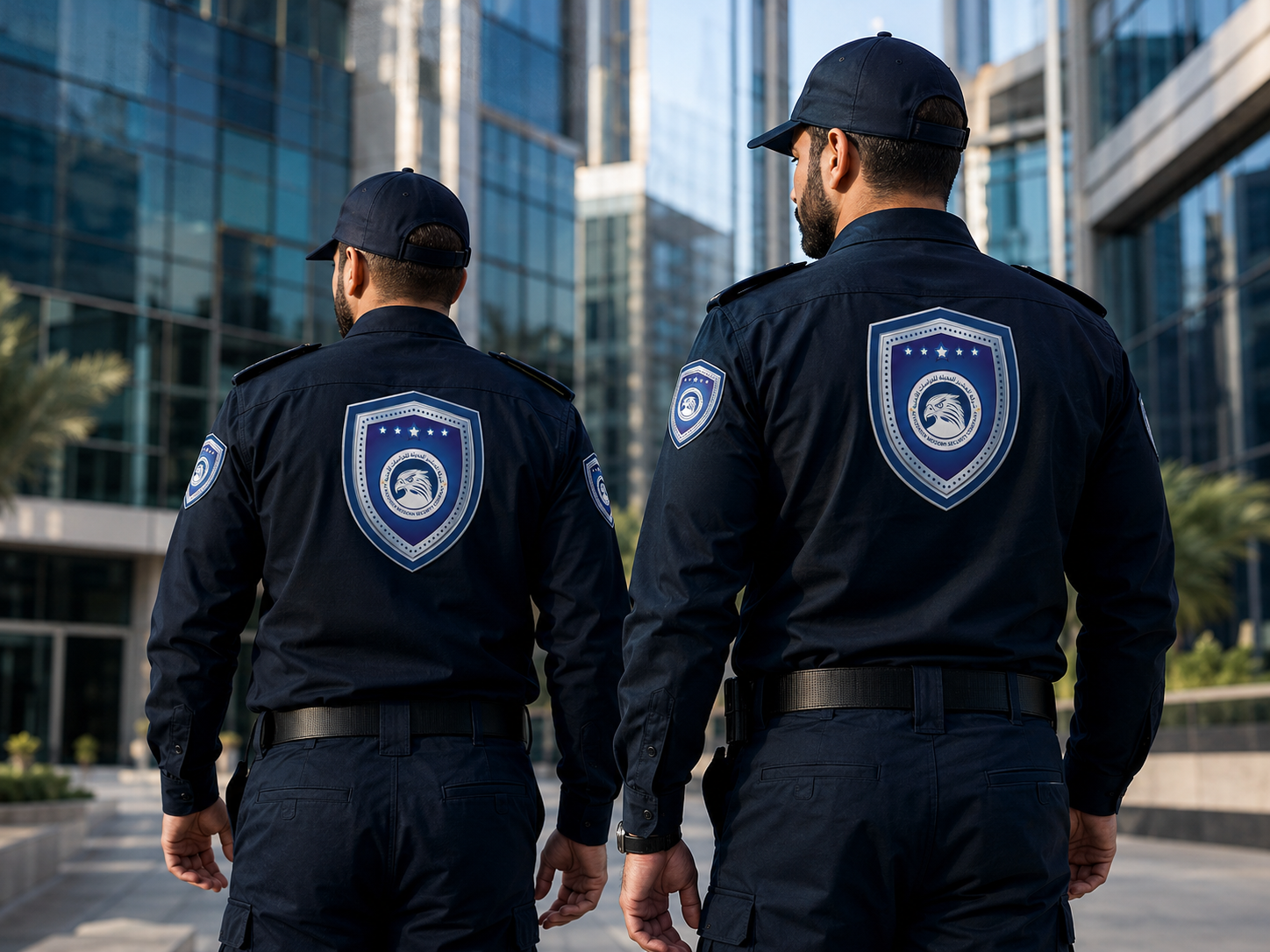 Trained and licensed security personnel